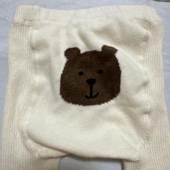 ギャップ　GAP クマ刺繍付きタイツ　12-24m