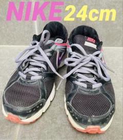 Nike ランニングシューズ ブラック/グレー/ピンク