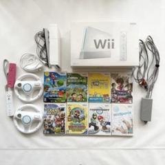 【動作確認済み】 Nintendo Wii 本体 + ゲームソフト8つセット