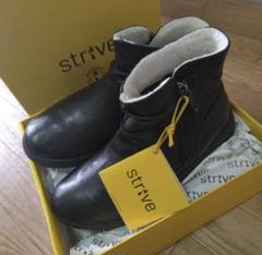 strive⚫︎ WHITBY/ウィットビー ブラック⚫︎ストライブ⚫︎ショートブーツ