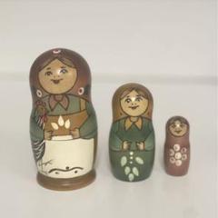 マトショーシカ 置物　ロシアのお土産
