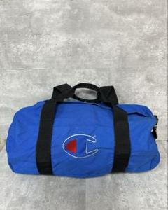 Champion チャンピオン ボストンバッグ デカロゴ ブルー 2way