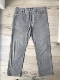 お値下げ　JCREW コーデュロイジーンズ　32インチ　グレー