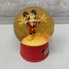 ミッキーマウス スノードーム クリスマスオーナメント ディズニー 置物