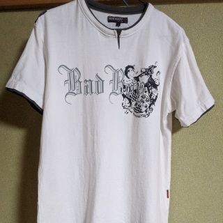 美品　BAD BOY 白 半袖Tシャツ　Lサイズ