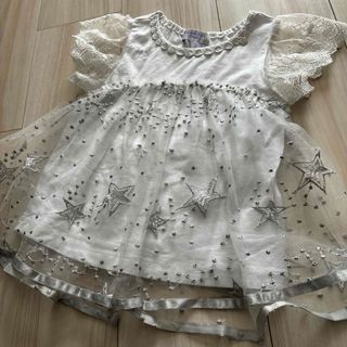 ANNA SUI レース　スター　キラキラ　Tシャツ