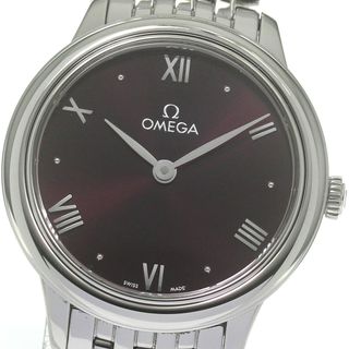 オメガ OMEGA 434.10.28.60.11.001 デビル プレステージ クォーツ レディース 美品 保証書付き_841736