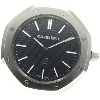 オーデマ・ピゲ AUDEMARS PIGUET ロイヤルオーク 50周年 テーブルクロック クォーツ 極美品 箱・保証書付き_862436