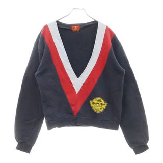 VINTAGE ヴィンテージ CREAM SODA クリームソーダ Vネック チルデン スウェット マルチカラー