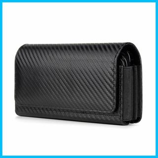 【人気商品】スマホベルトケース横型2台収納,YODIMDA スマートフォン ベル