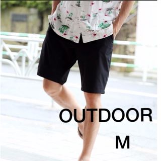 OUTDOOR ストレッチクライミングショーツ ブラック M