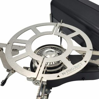 【人気商品】【新着商品】N-project ステンレス 折畳式五徳 FORE W