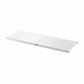 【新着商品】山崎実業(Yamazaki) 伸縮 つっぱり棒用棚板 Ｌ ホワイト 