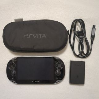 PSvita　本体　PCH-1000　充電器　ケース
