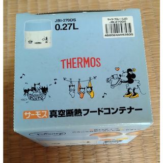 サーモス 真空断熱スープジャー ディズニー 0.27L ライトブルー JBI-…