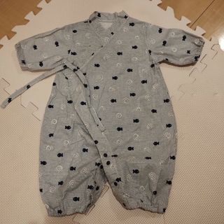 ベビー用甚平　50〜60サイズ 魚柄