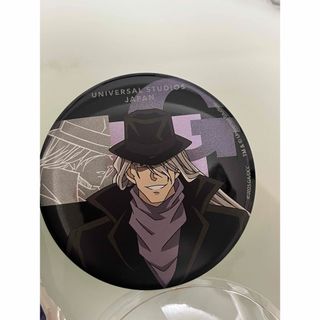 【新品未使用】USJ 2025 名探偵コナン　ジン　缶バッチ