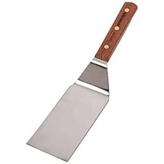 Dexter Russell S8696 Wood Handle 6 x 3 Offset Hamburger Turner by Dexter-Russell