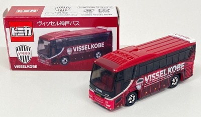 タカラトミーアーツ トミカベトナム製/楽天ヴィッセル神戸特注 ヴィッセル神戸バス 日野セレガ