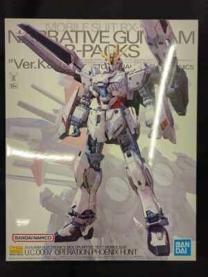 BANDAI SPIRITS MG 1/100 機動戦士ガンダムNT ナラティブガンダム B装備 Ver.Ka