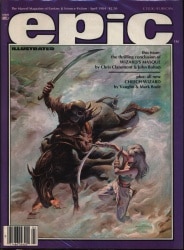(原書)MARVEL COMICS アメコミ雑誌 epic ILLUSTRATED 1984/04