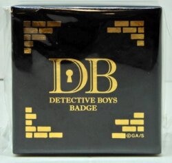 小学館 ピンバッジ/探偵バッジ 名探偵コナン 少年探偵団 DETECTIVE BOYS